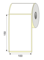 Picture of Nalepnica papir bela 100x150 1"
