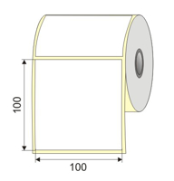 Picture of Nalepnica papir bela 100x100 1"