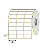 Picture of Nalepnica papir bela 32x19 1"