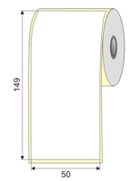 Picture of Nalepnica papir bela DT 50x149 1"