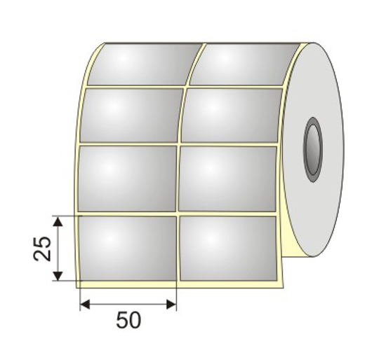 Picture of Nalepnica PVC silverVoid 50x25 1"