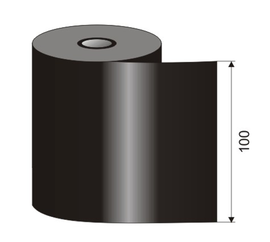 Picture of Ribon Zebra 2300 Wax 100x74m Spolja