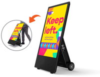 Picture of AllSee Outdoor Digital Android Battery A-Boards 43"